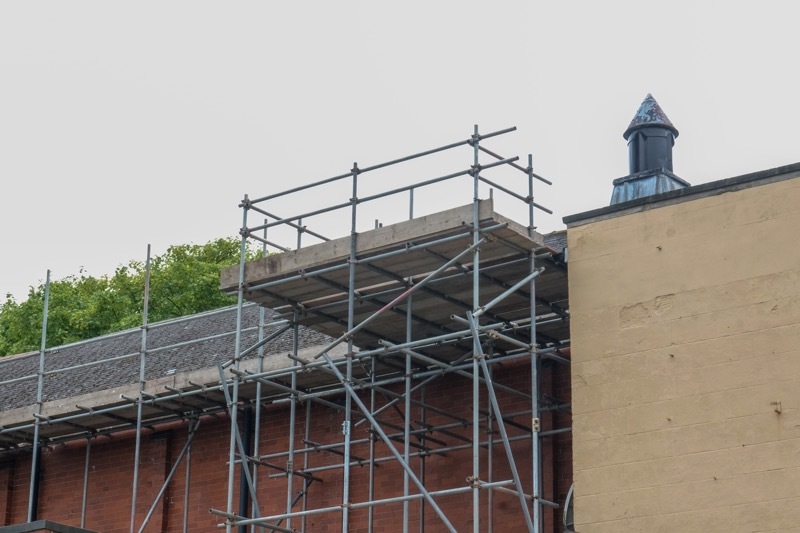 Other image for Renovation of ‘historic’ building’s roof begins